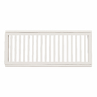 Conjunto Grelha e Porta Grelha Alumínio Areia 20x50cm Lg Mais