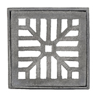 Conjunto Grelha Côncavo Ferro Fundido 20x20cm Abrazilian