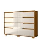 Conjunto Guarda-roupa 3 Peças 6 Portas 12 Gavetas Moval