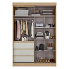 Conjunto Guarda-roupa 3 Portas E 3 Gavetas Bagdá Com Cômoda 4