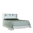 Conjunto Guarda Roupa 6 Portas E Cabeceira Casal Seattle Bran