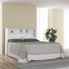 Conjunto Guarda Roupa 6 Portas E Cabeceira Casal Seattle Bran