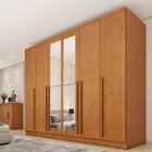 Conjunto Guarda Roupa Casal Com Puxador Mdf Portugal Com Espe