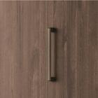 Conjunto Guarda Roupa Com Espelho E Cômoda Chef Ébano