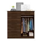 Conjunto Guarda Roupa E Cômoda Cedro Off White