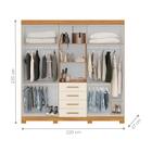 Conjunto Guarda Roupa E Cômoda Dan Carvalho Grife Off White