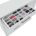 Conjunto Guarda Roupa E Cômoda Desayuno Branco Fosco