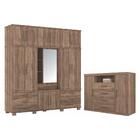 Conjunto Guarda Roupa E Cômoda Diana Atacama