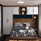 Conjunto Guarda Roupa Modulado E Cabeceira Casal 4 Peças Sauá