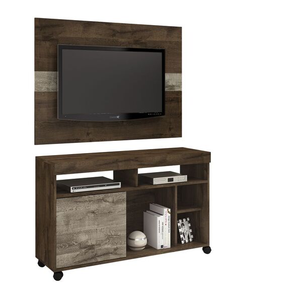 Conjunto Gurupi  Jcm Movelaria - Cacau Grigio Jcm.