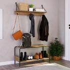 Conjunto Hall De Entrada Banco E Prateleira 27896 Linha Tube