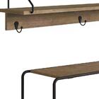 Conjunto Hall De Entrada Banco E Prateleira 27896 Linha Tube