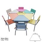 Conjunto Hexagonal Mesas E Cadeiras - 03 A 05 Anos - Infantil