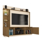 Conjunto Home Atlanta Com Luz De Led E Buffet Quartzo Off Whi