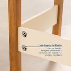 Conjunto Home Office 1 Mesa 150cm 3 Gavetas 1 Estante Para Li