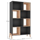 Conjunto Home Office 2 Peças 1 Cômoda 4 Gavetas 1 Estante Liv