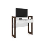Conjunto Home Office 2 Peças Com 1 Escrivaninha E 1 Armário T