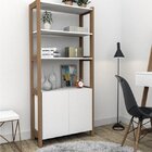 Conjunto Home Office 2 Peças Com 1 Escrivaninha Urban E 1 Arm