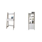 Conjunto Home Office 2 Peças Com 1 Escrivaninha Urban E 1 Arm
