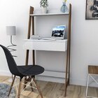 Conjunto Home Office 2 Peças Com 1 Escrivaninha Urban E 1 Arm
