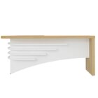 Conjunto Home Office 2 Peças Com Mesa Diretor Em L E Balcão E