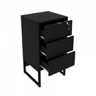 Conjunto Home Office 2 Peças Com Mesa Para Escritório 1 Gavet