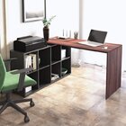 Conjunto Home Office 2 Peças com Mesa para Escritório e Balcã