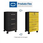 Conjunto Home Office 2 Peças Mesa Gamer 1 Gaveta E Gaveteiro