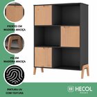 Conjunto Home Office 3 Peças 1 Escrivaninha 136cm Pés Em Made