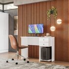 Conjunto Home Office 3 Peças 1 Escrivaninha 1 Armário Multius