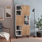 Conjunto Home Office 3 Peças 1 Escrivaninha Nomad 1 Estante L