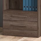 Conjunto Home Office 3 Peças 2 Estantes 10 Prateleiras 2 Gave