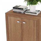 Conjunto Home Office 3 Peças Com 1 Balcão 1 Armário 1 Estante