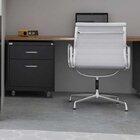 Conjunto Home Office 3 Peças Com Armário Baixo, Gaveteiro E B