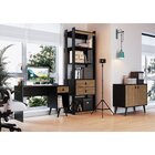 Conjunto Home Office 3 Peças Com Escrivaninha, Balcão E Gavet