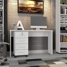 Conjunto Home Office 3 Peças Com Escrivaninha Gávea E 2 Armár