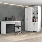 Conjunto Home Office 3 Peças Com Escrivaninha Gávea E 2 Armár