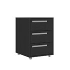 Conjunto Home Office 3 Peças Escrivaninha 150cm Com Gaveteiro