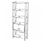 Conjunto Home Office 3 Peças Escrivaninha Com Estantes E 2 Ar