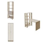 Conjunto Home Office 3 Peças Escrivaninha Com Estantes E 2 Ar