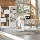 Conjunto Home Office 3 Peças Mesa Para Escritório Gamer E 2 E