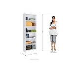 Conjunto Home Office 4 Peças 1 Estante 1 Gaveteiro 1 Mesa Em