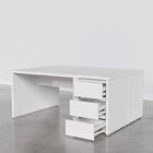 Conjunto Home Office 4 Peças 2 Mesas 120cm 2 Gaveteiros Ficus