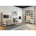 Conjunto Home Office 4 Peças Com 1 Rack Para Tv, 1 Escrivanin