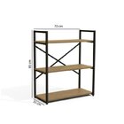 Conjunto Home Office 5 Peças 1 Escrivaninha 1 Estante Baixa E