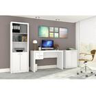 Conjunto Home Office Cb01 Com Escrivaninha, Armário Alto E Ar