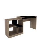 Conjunto Home Office Com Escrivaninha Multifuncional E Estant