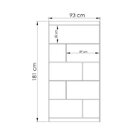 Conjunto Home Office Com Escrivaninha Multifuncional E Estant