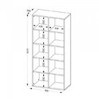 Conjunto Home Office Escrivaninha 2 Gavetas Retrô E Estante O