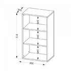 Conjunto Home Office Escrivaninha Com Estante Logan Branco Es